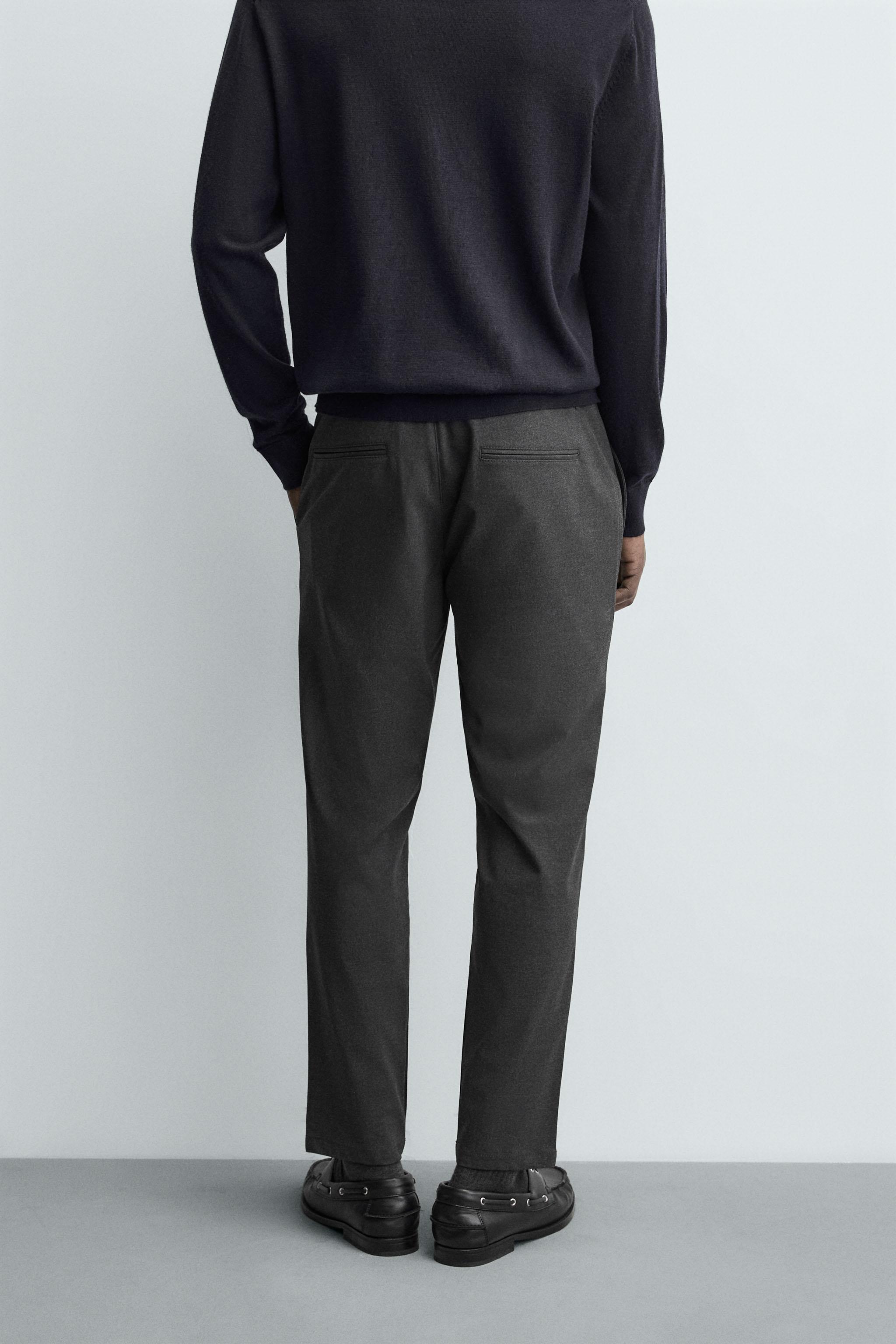 SLIM FIT STRETCH PANTS